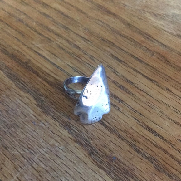 SKYDOG JEWELRY Arrowhead Sterling Silver Sz 7 Ring - Picture 6 of 7